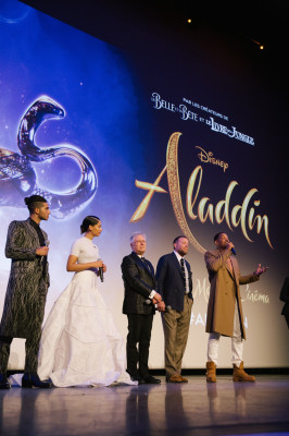 Naomi Scott - &quot;Aladdin&quot; Premiere in Paris - Inside || 2019