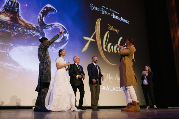 Naomi Scott - &quot;Aladdin&quot; Premiere in Paris - Inside || 2019