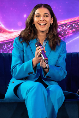 Naomi Scott - &quot;Aladdin&quot; Photocall in London - Inside || 05-10-2019