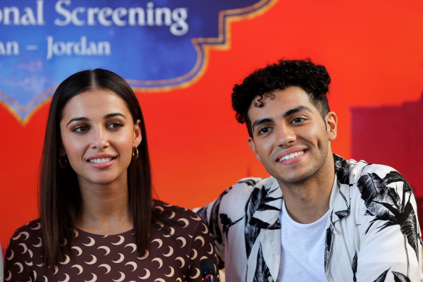 Naomi Scott - &quot;Aladdin&quot; Press Conference in Jordan || 2019