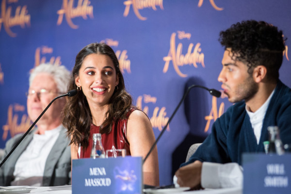 Naomi Scott - &quot;Aladdin&quot; Press Conference in Berlin || 2019