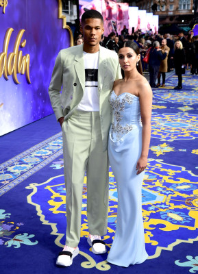 Naomi Scott - &quot;Aladdin&quot; Premiere in London || 05-09-2019