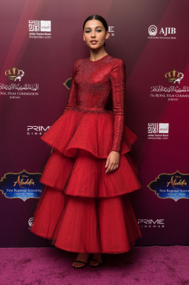 Naomi Scott - &quot;Aladdin&quot; Premiere in Jordan || 2019