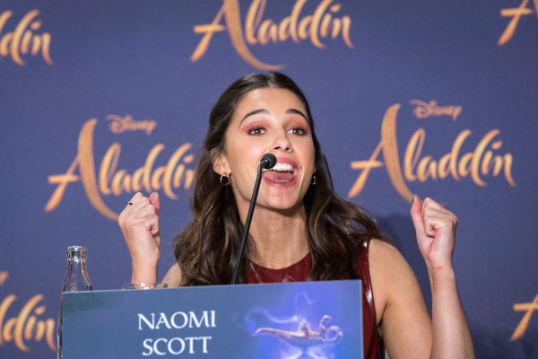 Naomi Scott - &quot;Aladdin&quot; Press Conference in Berlin || 2019