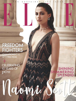 Naomi Scott – ELLE India June 2019 Covers