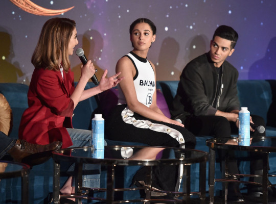 Naomi Scott - &quot;Aladdin&quot; Press Conference in Los Angeles || 05-19-2019