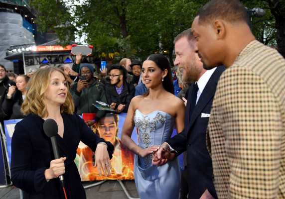 Naomi Scott - &quot;Aladdin&quot; Premiere in London || 05-09-2019