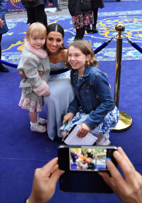 Naomi Scott - &quot;Aladdin&quot; Premiere in London || 05-09-2019