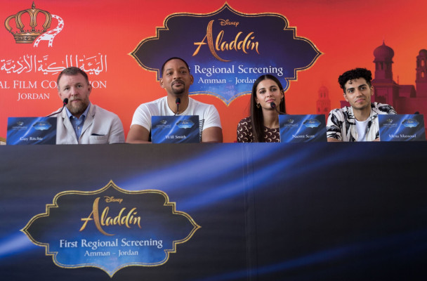 Naomi Scott - &quot;Aladdin&quot; Press Conference in Jordan || 2019