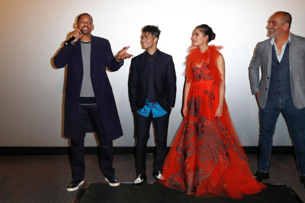 Naomi Scott - &quot;Aladdin&quot; Premiere in Berlin - Inside || 2019