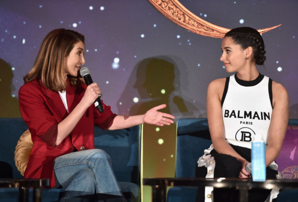 Naomi Scott - &quot;Aladdin&quot; Press Conference in Los Angeles || 05-19-2019