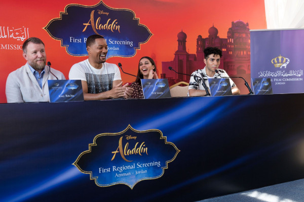 Naomi Scott - &quot;Aladdin&quot; Press Conference in Jordan || 2019