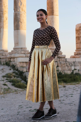 Naomi Scott - &quot;Aladdin&quot; Photocall in Jordan || 2019