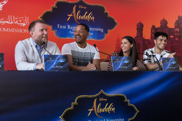 Naomi Scott - &quot;Aladdin&quot; Press Conference in Jordan || 2019