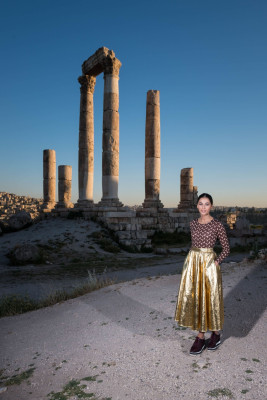 Naomi Scott - &quot;Aladdin&quot; Photocall in Jordan || 2019