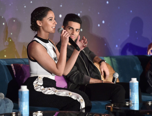 Naomi Scott - &quot;Aladdin&quot; Press Conference in Los Angeles || 05-19-2019