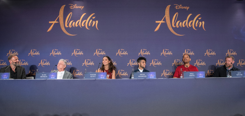 Naomi Scott - &quot;Aladdin&quot; Press Conference in Berlin || 2019