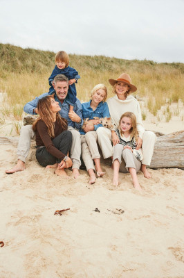 Naomi Watts &amp; Family by Ben Watts for Hamptons || 2020