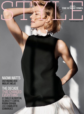 NAOMI WATTS for The Sunday Times Style Magazine, December 2019