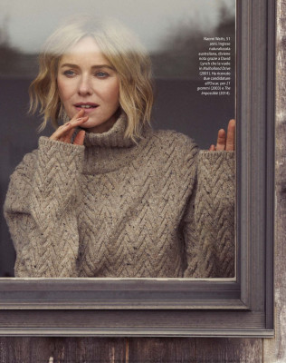 NAOMI WATTS in F Magazine, November 2019