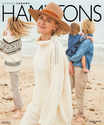 Naomi Watts &amp; Family by Ben Watts for Hamptons || 2020
