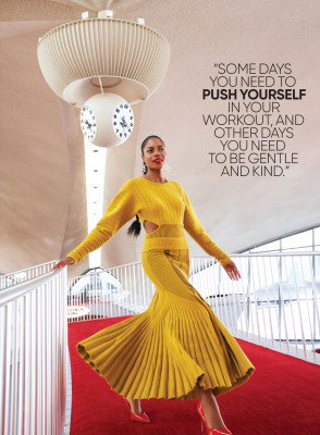 NAOMIE HARRIS in Shape Magazine, October 2019