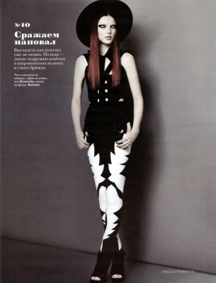 Natalia Chabanenko ~ Vogue Russia March 2009 by Angelo Pennetta