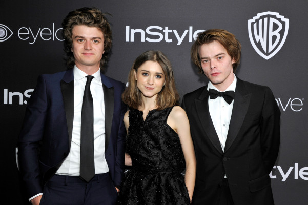  Natalia Dyer attends the 2017 Golden Globes after party on January 8 in LA