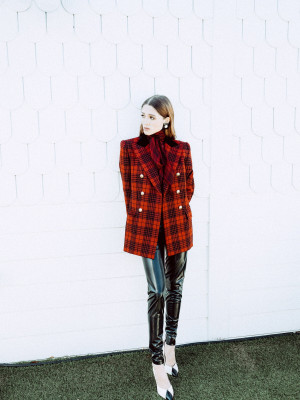 Natalia Dyer  by Kat Irlin for Flaunt || Fall 2020