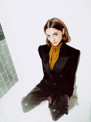 Natalia Dyer  by Kat Irlin for Flaunt || Fall 2020