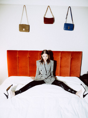 Natalia Dyer  by Kat Irlin for Flaunt || Fall 2020