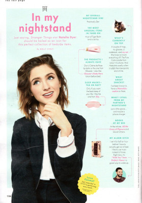 Natalia Dyer – Cosmopolitan USA July 2019 Issue