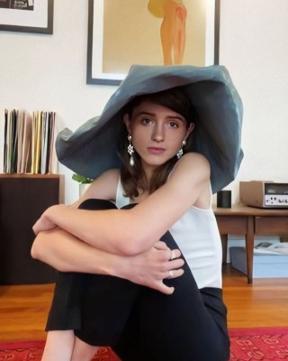 NATALIA DYER for Who Wears What Shot over Facetime, August 2020