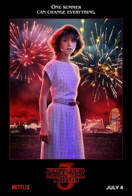Natalia Dyer – “Stranger Things” Season 3 Poster
