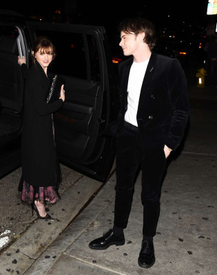 Natalia Dyer and Charlie Heaton – Dior Addict Lacquer Pump Launch Party