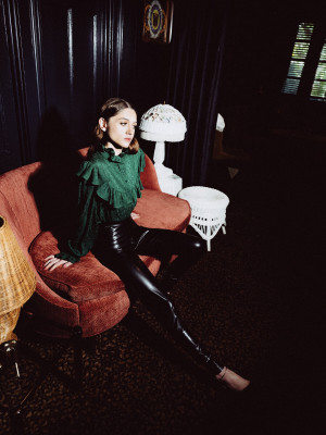 Natalia Dyer  by Kat Irlin for Flaunt || Fall 2020