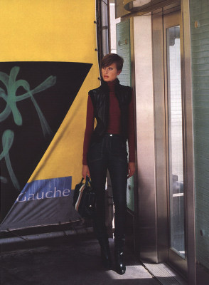 Natalia Semanova ~ Elle USA September 2000 by Andre Carrara