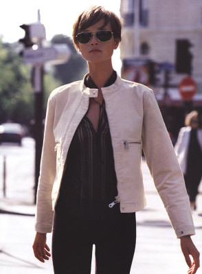 Natalia Semanova ~ Elle USA September 2000 by Andre Carrara