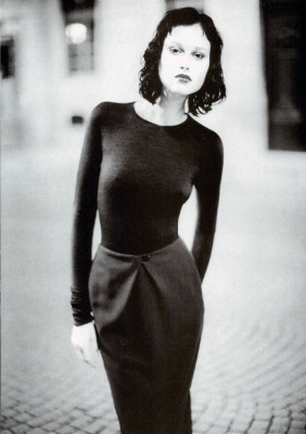 Natalia Semanova ~ Giorgio Armani Fall/Winter 98.99 by Paolo Roversi