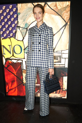 Natalia Vodianova - Dior Spring/Summer 2021 Fashion Show in Paris
