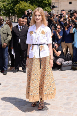 Natalia Vodianova - attends Christian Dior fashion show FW 2017 in Paris