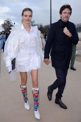 Natalia Vodianova - Louis Vuitton Show at Paris Fashion Week 01/17/2019