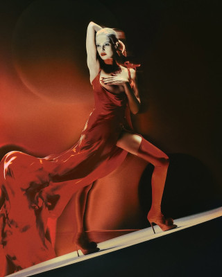 Natalia Vodianova ~ Ulyana Sergeenko Haute Couture SS2025 by Elizaveta Porodina