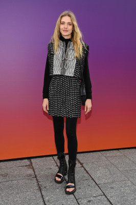 Natalia Vodianova - Louis Vuitton Spring/Summer 2022 Show in Paris