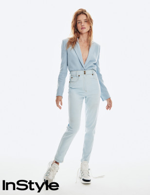 Natalia Vodianova - by Chris Colls For InStyle US 2018