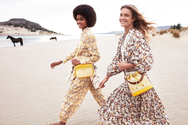 Natalia Vodianova by Mikael Jansson for Tory Burch’s SS21 campaign // 2021