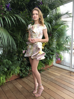  Natalia Vodianova - Partnership Chopard and the Naked Heart Foundation in Paris