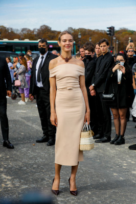 Natalia Vodianova - Dior Spring/Summer 2022 Show in Paris