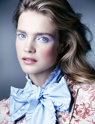 Natalia Vodianova - photoshoot for ALLURE RUSSIA, by Liz Collins
