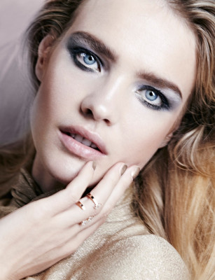 Natalia Vodianova - photoshoot for ALLURE RUSSIA, by Liz Collins